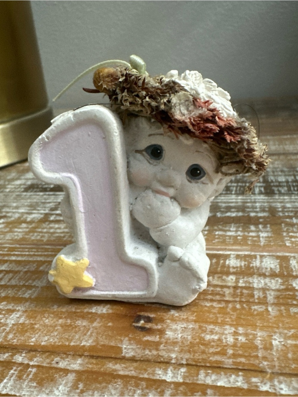 Dreamsicles Baby First Birthday Number 1 Cherub Angel Kristen 1994 - DC061